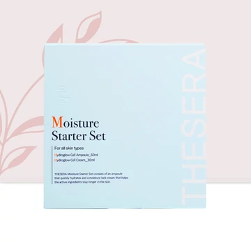 THESERA Moisture Starter Set - Hydroglow Cell Ampoule & Hydroglow Cell Cream 50ml & 30ml THESERA Moisture Starter Set - Hydroglow Cell Ampoule & Hydroglow Cell Cream 50ml & 30ml