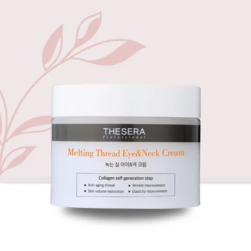 THESERA Melting Eye & Neck Cream - Bőrbeolvadó szálas, ránctalanító szemkörnyék- és nyakápoló krém THESERA Melting Eye & Neck Cream - Bőrbeolvadó szálas, ránctalanító szemkörnyék- és nyakápoló krém