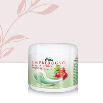 Lady Stella Csipkebogyó Ránctalanító Pakolás 500Ml