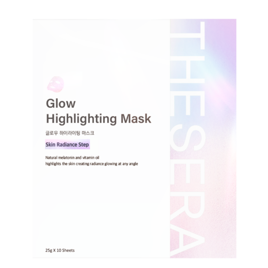 Thesera Glow Highlighting Mask – Ragyogást fokozó szövetfátyol maszk 10x25g