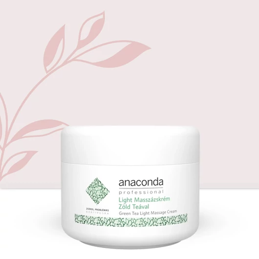 Anaconda Light Masszázskrém Zöld Teával 250 ml