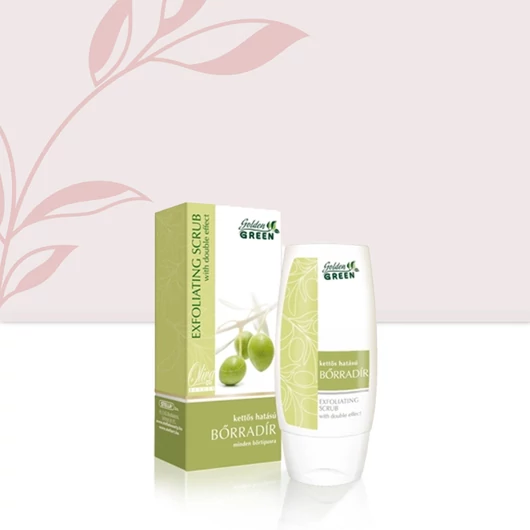 Golden Green Oliva Beauty Kettős Hatású Bőrradír 75Ml
