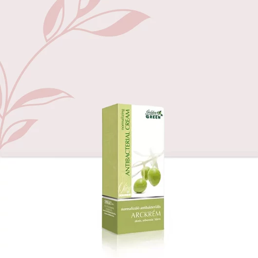 Golden Green Oliva Beauty Normalizáló Antibakteriális Arckrém 100Ml